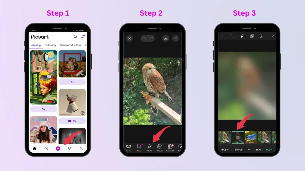 How-to-Blur-Background-on-PicsArt