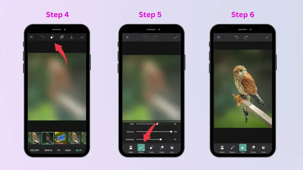 How-to-Blur-Background-on-PicsArt