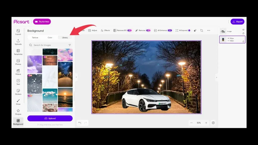 كيفية تغيير خلفية أي صورة باستخدام بيكس ارت